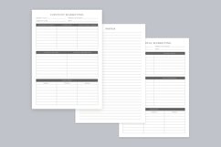 Marketing Planning Pages Set V-13 Product Image 2