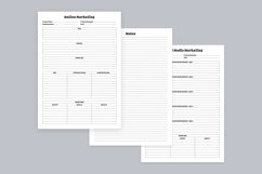 Marketing Planning Pages Set V-20 Product Image 2