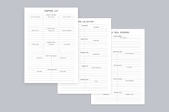Meal Planning Pages Set V-03 Product Image 2