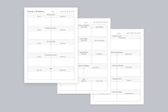 Meal Planning Pages Set V-04 Product Image 2