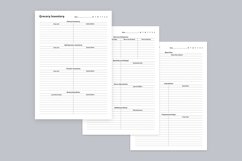Meal Planning Pages Set V-09 Product Image 2