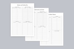 Meal Planning Pages Set V-10 Product Image 2