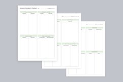 Meal Planning Pages Set V-12 Product Image 2
