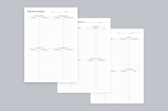 Meal Planning Pages Set V-13 Product Image 2