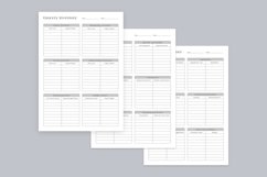 Meal Planning Pages Set V-16 Product Image 2