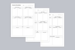 Meal Planning Pages Set V-18 Product Image 2