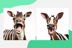 Okapi Animal Head V2 Set Vol - 1 Product Image 2