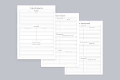 Project Planning Pages Set V-02 Product Image 2