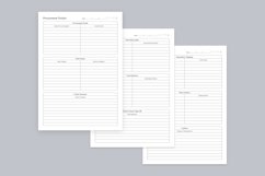 Project Planning Pages Set V-04 Product Image 2