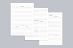 Project Planning Pages Set V-05 Product Image 2