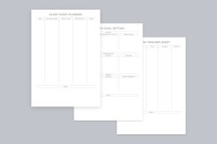 Self Care Planning Pages Set V-02 Product Image 2