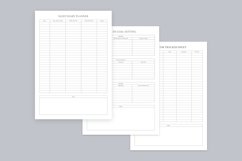 Self Care Planning Pages Set V-03 Product Image 2