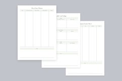 Self Care Planning Pages Set V-05 Product Image 2