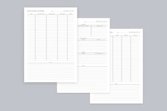 Self Care Planning Pages Set V-13 Product Image 2