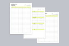 Self Care Planning Pages Set V-16 Product Image 2