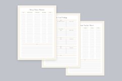 Self Care Planning Pages Set V-19 Product Image 2