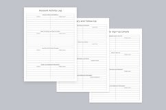 Sign Up Planning Pages Set V-01 Product Image 2