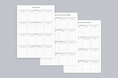 Sign Up Planning Pages Set V-05 Product Image 2