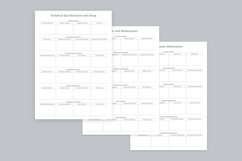 Sign Up Planning Pages Set V-06 Product Image 2