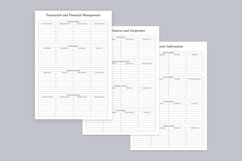 Sign Up Planning Pages Set V-08 Product Image 2