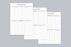 Sign Up Planning Pages Set V-09 Product Image 2