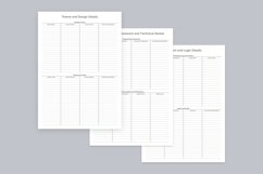 Sign Up Planning Pages Set V-10 Product Image 2