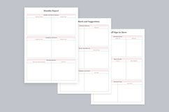 Sign Up Planning Pages Set V-15 Product Image 2