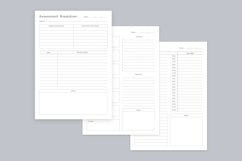 Study Planning Pages Set V-08 Product Image 2