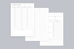 Study Planning Pages Set V-15 Product Image 2