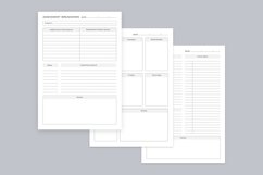 Study Planning Pages Set V-19 Product Image 2