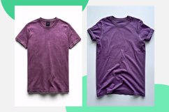 White T Shirt Logo Branding Mockup 10 Set V-10 Product Image 2