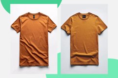 T Shirt Logo Branding Mockup 10 Set V-14 Product Image 2