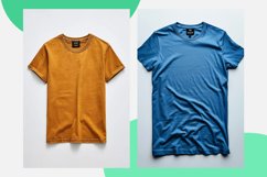 T Shirt Logo Branding Mockup 10 Set V-15 Product Image 2