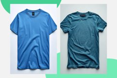 T Shirt Logo Branding Mockup 10 Set V-16 Product Image 2