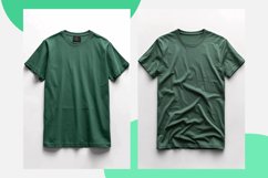 T Shirt Logo Branding Mockup 10 Set V-23 Product Image 2