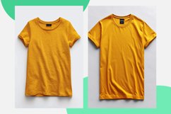 T Shirt Logo Branding Mockup 10 Set V-30 Product Image 2