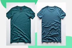 T Shirt Logo Branding Mockup 10 Set V-40 Product Image 2