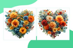 Flowers Heart Shape Celebrating Love Product Image 2