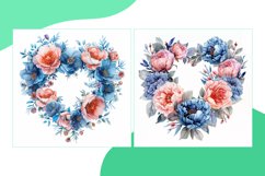 Flowers Heart Shape Love Blossoms A Valentine&#039;s Bouquet Product Image 2