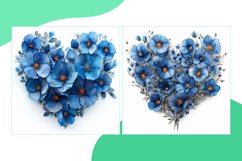 Flowers Heart Shape Love Blossoms A Valentine&#039;s Bouquet Product Image 2