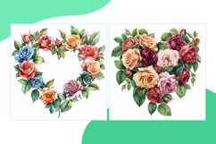 Flowers Heart Shape Celebrating Love Product Image 2
