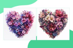 Flowers Heart Shape Hearts Aglow Celebrating Love Product Image 2