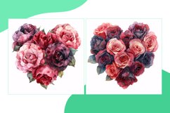 Flowers Heart Shape Celebrating Love Product Image 2