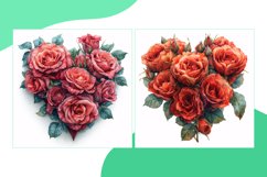 Flowers Heart Shape Celebrating Love Product Image 2