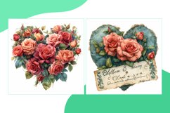 Flowers Heart Shape Celebrating Love Product Image 2