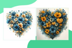 Flowers Heart Shape Hearts Aglow Celebrating Love Product Image 2