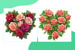 Flowers Heart Shape Hearts Aglow Celebrating Love Product Image 2