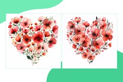 Flowers Heart Shape Hearts Aglow Celebrating Love Product Image 2