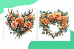 Flowers Heart Shape Celebrating Love Product Image 2