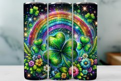 St. Patrick&#039;s Day Tumbler Wrap Sublimation Design Product Image 1